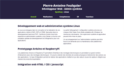 Desktop Screenshot of foulquier.info