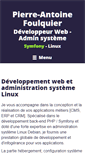 Mobile Screenshot of foulquier.info